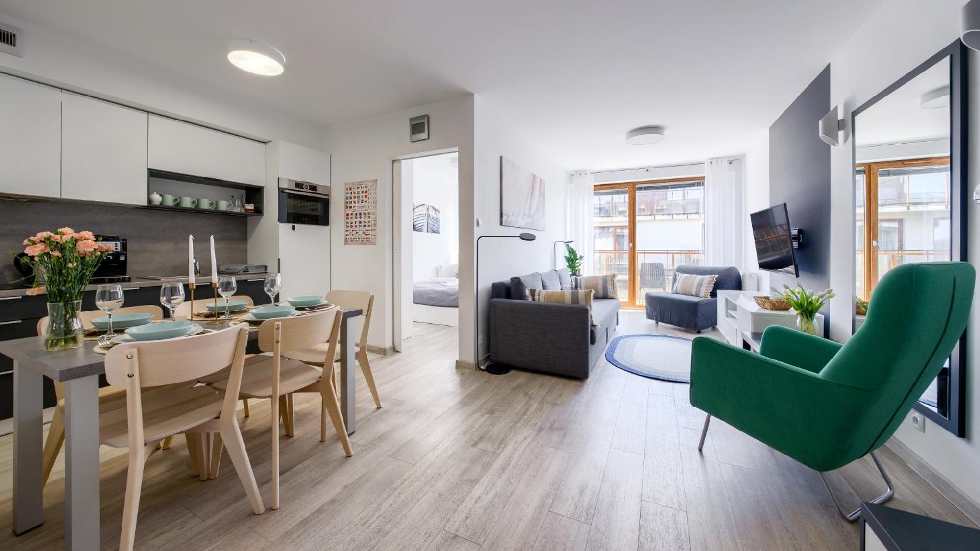 Apartamenty Sun & Snow Kolobrzeg Resorts Z Basenem Экстерьер фото